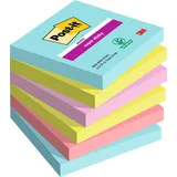 Post-it Super Sticky Cosmic Haftnotizen extrastark farbsortiert 6 Blöcke