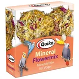 Quiko Mineral-Flower Mix Stein für Vögel 90 g