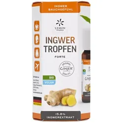 Lemon Pharma Ginjer Ingwer Tropfen bio