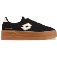 Lotto Damen STACKY RB Sneaker, Black/White, 39 EU