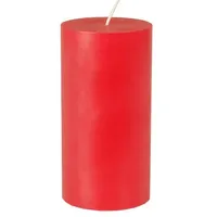 Papstar Stumpenkerze 7 x 15 cm 12 St. rot