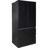 Bauknecht KGDD NF 1820XLD BL French Door (510 l, 1823 mm hoch, Schwarz)