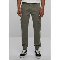 URBAN CLASSICS Washed Cargo Twill Jogging Pants