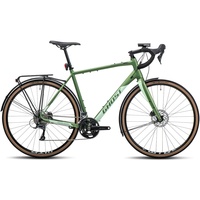 Ghost Road Rage EQ AL Gravel Bike - metallic kaki/super light green