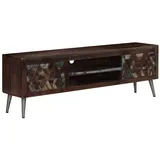 vidaXL TV-Schrank Altholz Massiv 140x30x45 cm