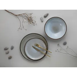 CreaTable Tafelservice Stone Town«, (Set, 12 tlg., - 2 Jahre Gewährleistung - mind. 14 Tage Rückgaberecht - grau