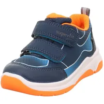 superfit COOPER Leicht Gefütterte Gore-tex Blau/Orange 8020 Sneaker, Blau Orange 8020, 25 EU