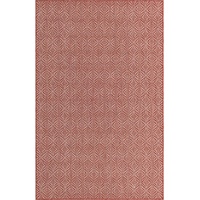 Myflair Teppich »Outdoor Crosses«, rechteckig, Flachgewebe, In- und Outdoor geeignet, rot Weiß, & Accessoires Teppiche Gr. B/L: 152 cm