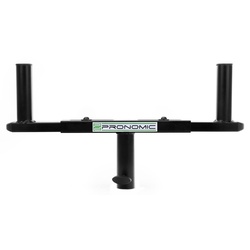 Pronomic BAT-02 T-Boxenständer Gabel für 2 Boxen Stativadapter
