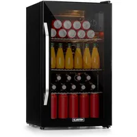 Klarstein Beersafe XXL Getränkekühlschrank (80 l, 830 mm hoch, Onyx)