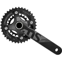 SunRace Ms66 Kurbelgarnitur / Black / Grey - 175