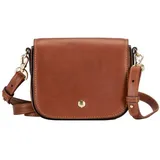 Jekyll & Hide Paris Umhängetasche Leder 19 cm braun