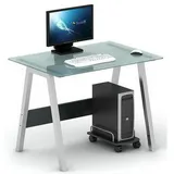 HJH Office Delphi satin Glas/silber