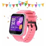 Retysaz Smart Watch für Kinder, 24 Spiele, Schrittzähler, 2 HD-Kameras, modische Smartwatches für Kinder von 3 bis 14 Jahren, tolle Geschenke für Mädchen und Jungen (Rosa)...