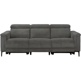 OTTO home LUND Cord 3-Sitzer Grau