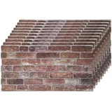 IZODEKOR 3D Wandpaneele Steinoptik | 50x100x2 cm | Styropor Wandverkleidung Steinoptik aus EPS für Innen- und Außenbereiche | Wasserfest | SL-1907