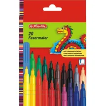 Herlitz Fasermaler 20 Stück