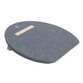 Alba Krapf Alba, Fußstütze aus 100% recyceltem PET, (recycelte Wasserflasche) Grau/Holz
