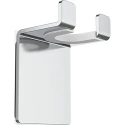 Decor Walther Haken für Handtücher Chrom doppelt selbstklebende Montage