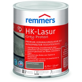 Remmers HK-Lasur Grey-Protect 750 ml graphitgrau seidenmatt