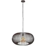 KAWOLA Hängeleuchte CATAVI Hängelampe 1-flammig Metall schwarz