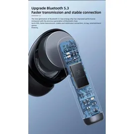 Swissten Focus Bluetooth-Kopfhörer Tws Anc Weiß 51500100 - Weiß