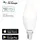Hama WLAN-LED-Lampe, E14, 5,5W ohne Hub