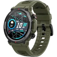 Smartwatch Herren mit Telefonfunktion, 1.39 Zoll Fitnessuhr Aktivitätstracker mit Blutdruckmesser Schlaftracker Herzfrequenz Schrittzähler Androi... - Grün