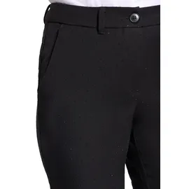 Betty Barclay Bügelfaltenhose Damen im Glitzer-Look schwarz 36