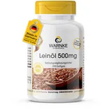 Warnke Vitalstoffe Leinöl 500 mg Kapseln 250 St.
