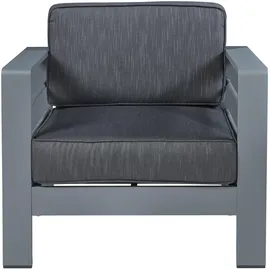 casa.pro Avise Loungesessel Dunkelgrau