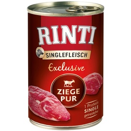 Rinti Singlefleisch Exclusive Ziege Pur 12 x 185 g