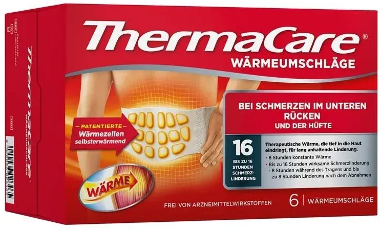 ThermaCare® Wärmepflaster bei Schmerzen im unteren Rücken und der Hüfte