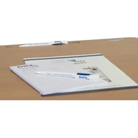 Fetra Fechtel Transportgeräte GmbH Rollpult Stahl 500 x 600 mm lichtgrau/blau 1 Ablageboden Tragkraft 100 kg