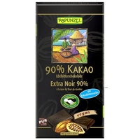 Rapunzel - Bitterschokolade 90% Kakao mit Kokosblütenzucker 80 g