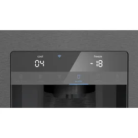 Siemens iQ500 KF96DAXEA Multi Door (574 l, 1830 mm hoch, Edelstahl)