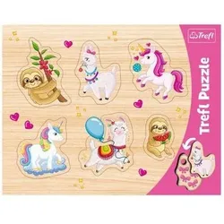 TREFL 31311 Rahmen-Puzzle - Einhorn