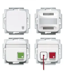 Busch-Jaeger 1510 UC-214-101 Ruf-Set für Behinderten-WC Nach DIN VDE 0834