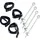 EXIT TOYS Verankerungsset grau 0,35 m