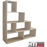 Hti-Living Bücherregal Thekla 114 x 30 x 114 cm Beige