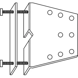 PYRAMIS Stabilisierungsplatte für schwere Armaturen