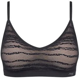 SLOGGI Free Evolve Push-Up BH Schwarz M/L