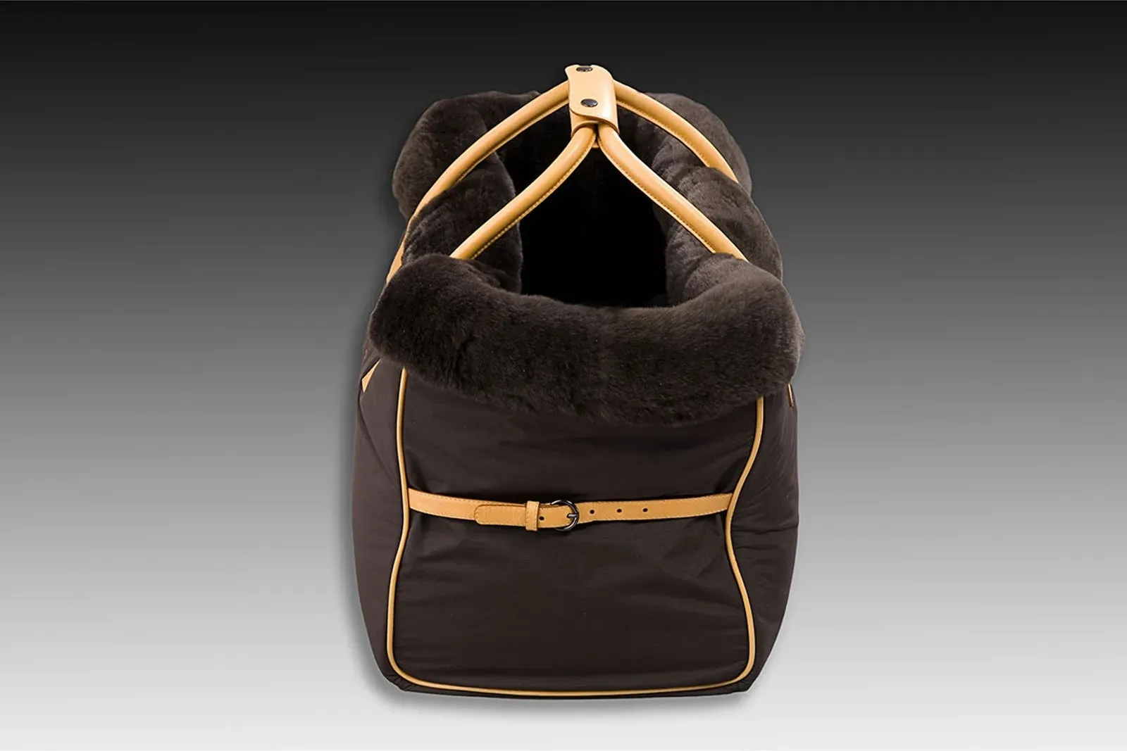 Christ Hundetasche Bailey mit echtem Lammfell