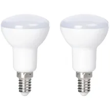 xavax Hama Leuchtmittel E14 Reflektor R50 3.000 K 470 lm 5 W 2er Set