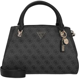 GUESS Noelle Girlfriend Satchel Coal Logo - Einheitsgröße
