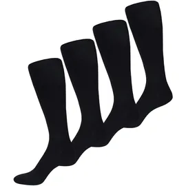 Nur Der Fit & Vital Kniestrümpfe 4er Pack schwarz 42-44