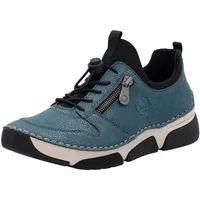 Rieker sportlicher Schnürer Blau 37 EU