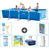Rechteckiger Frame Pool - 450x220x84 Cm - 7-teilig  S65