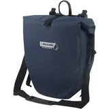 Büchel Fahrradtasche Gepäckträgertasche 25,4 l blau