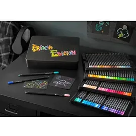 Faber-Castell Black Edition Buntstifte farbsortiert, 100 St.